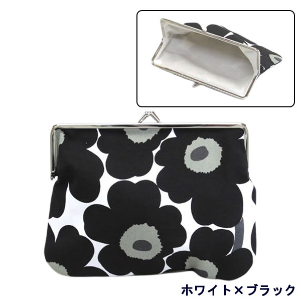 WATAKURA / marimekko マリメッコ がま口ポーチ 大